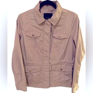 Talbots khaki trench coat